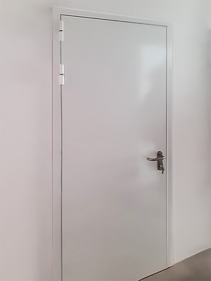 Огнестойкая дверь, внешняя сторона