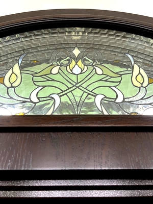 Витражное оформление на стеклопакете Витражное оформление на стеклопакете